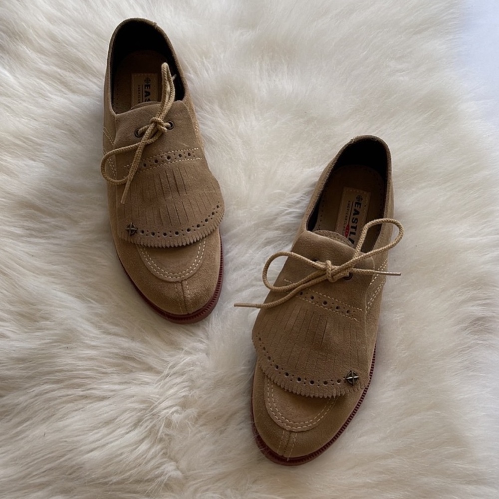 Eastland Women’s Woodlands Waterproof Suede Leather Golf Shoes - Picture 5 of 5